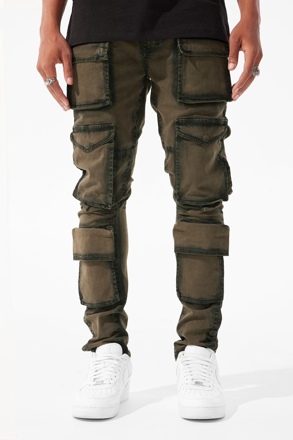Jordan Craig Ross - Maui Cargo Pants (Olive) 28/32 / Olive