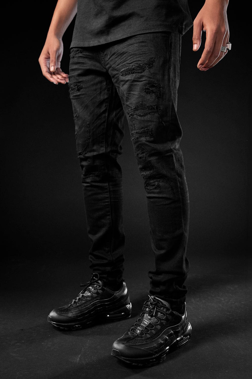 Jordan Craig Ross - Tribeca Twill Pants (Core Colors) Black / 30/30