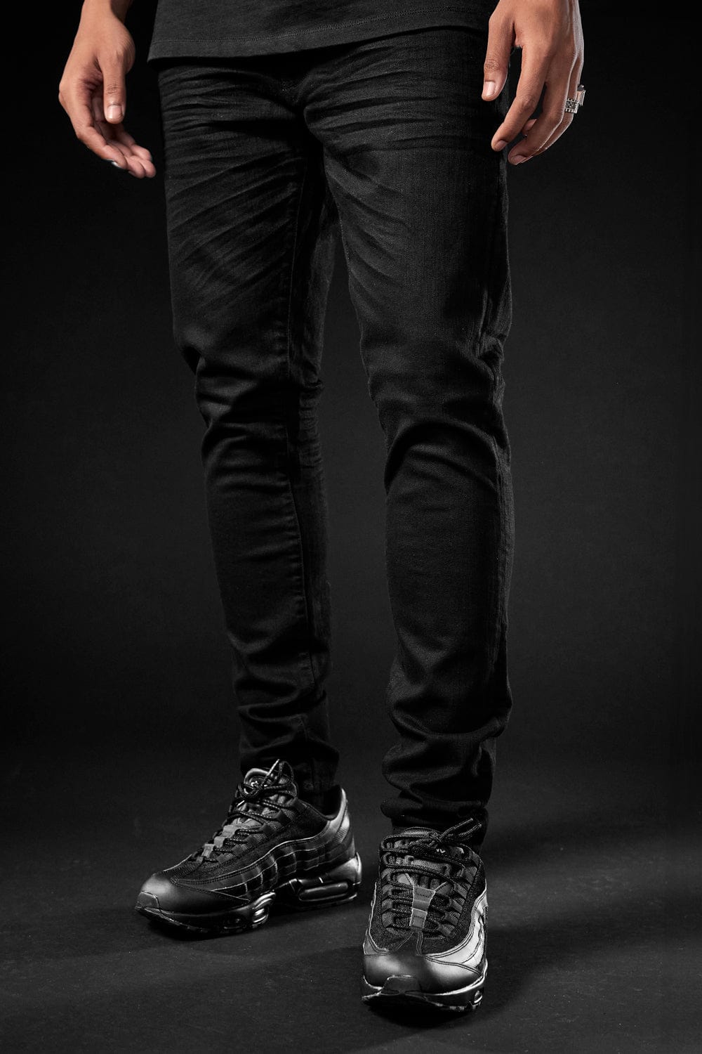 Jordan Craig Ross - Pure Tribeca Twill Pants (Black) 28/30 / Black