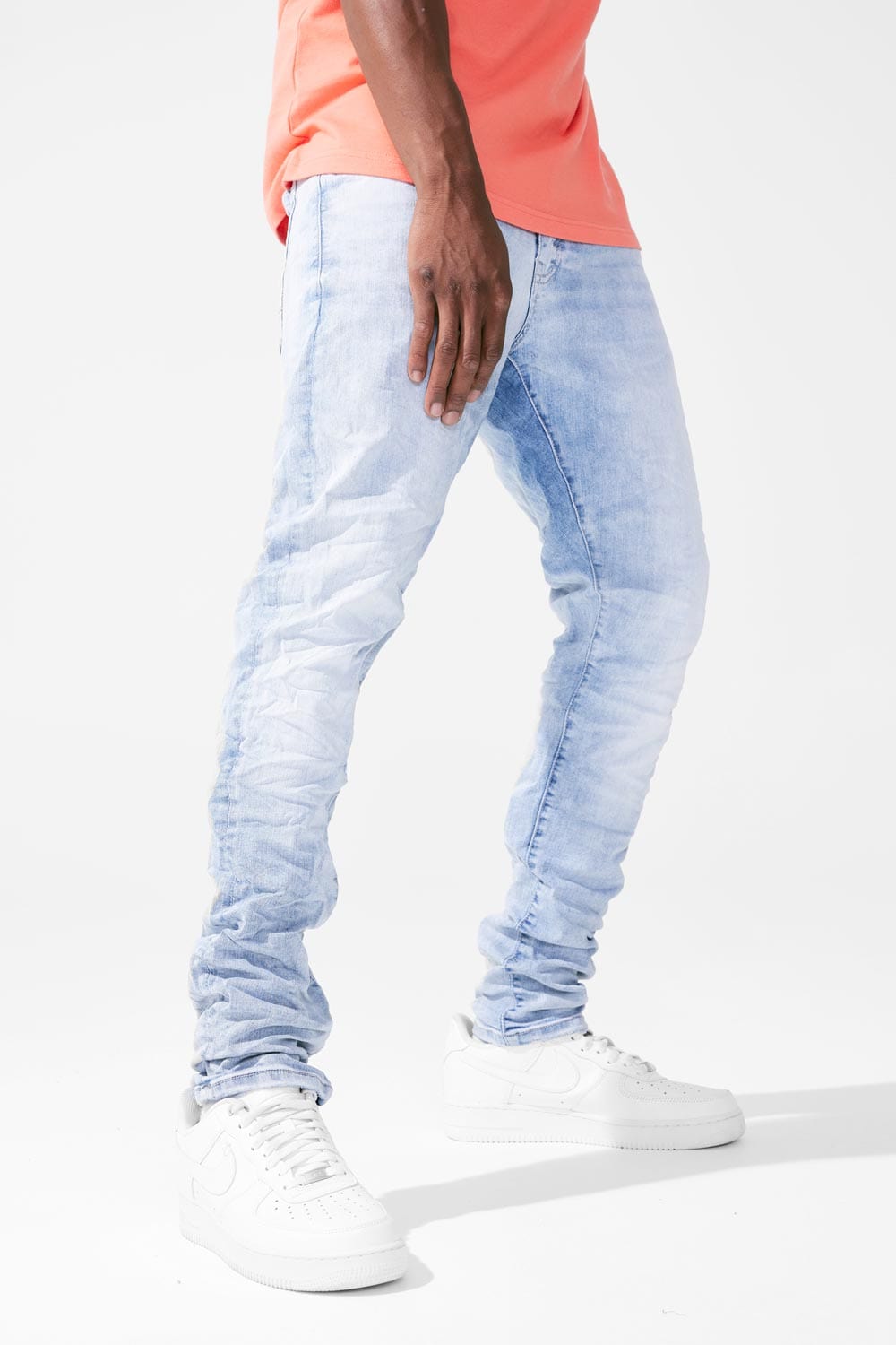 Sean - Deuces Crinkled Denim (Ice Blue)