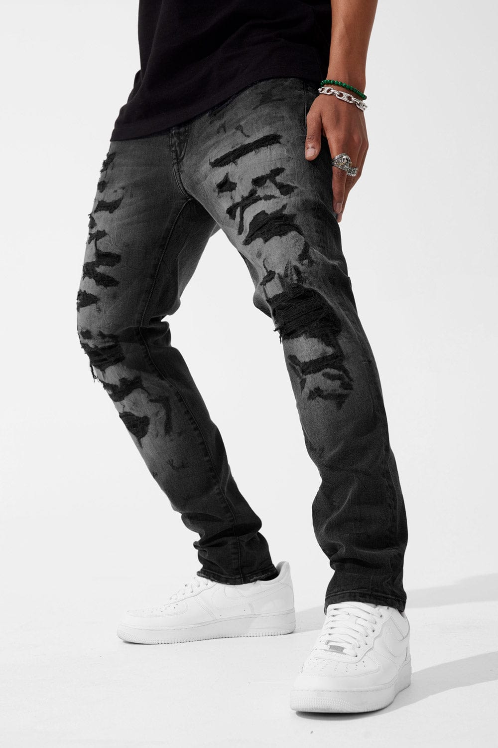 Jordan Craig Sean - Elmhurst Denim (Black Shadow) 28/30 / Black Shadow