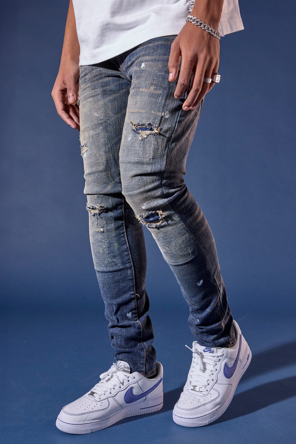 Jordan Craig Dimensional Denim (Dark Washes) Sean (Slim Taper) / Desert Storm / 30/30