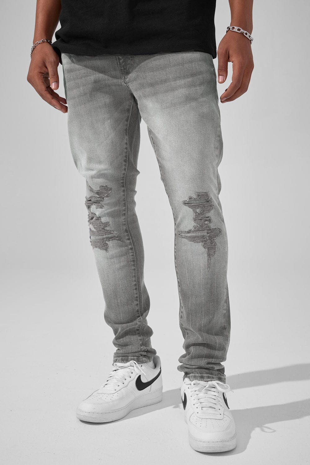 Jordan Craig Slim Taper Fit - Legendary Denim - Sean Collection Smoked Grey / 28 / 30