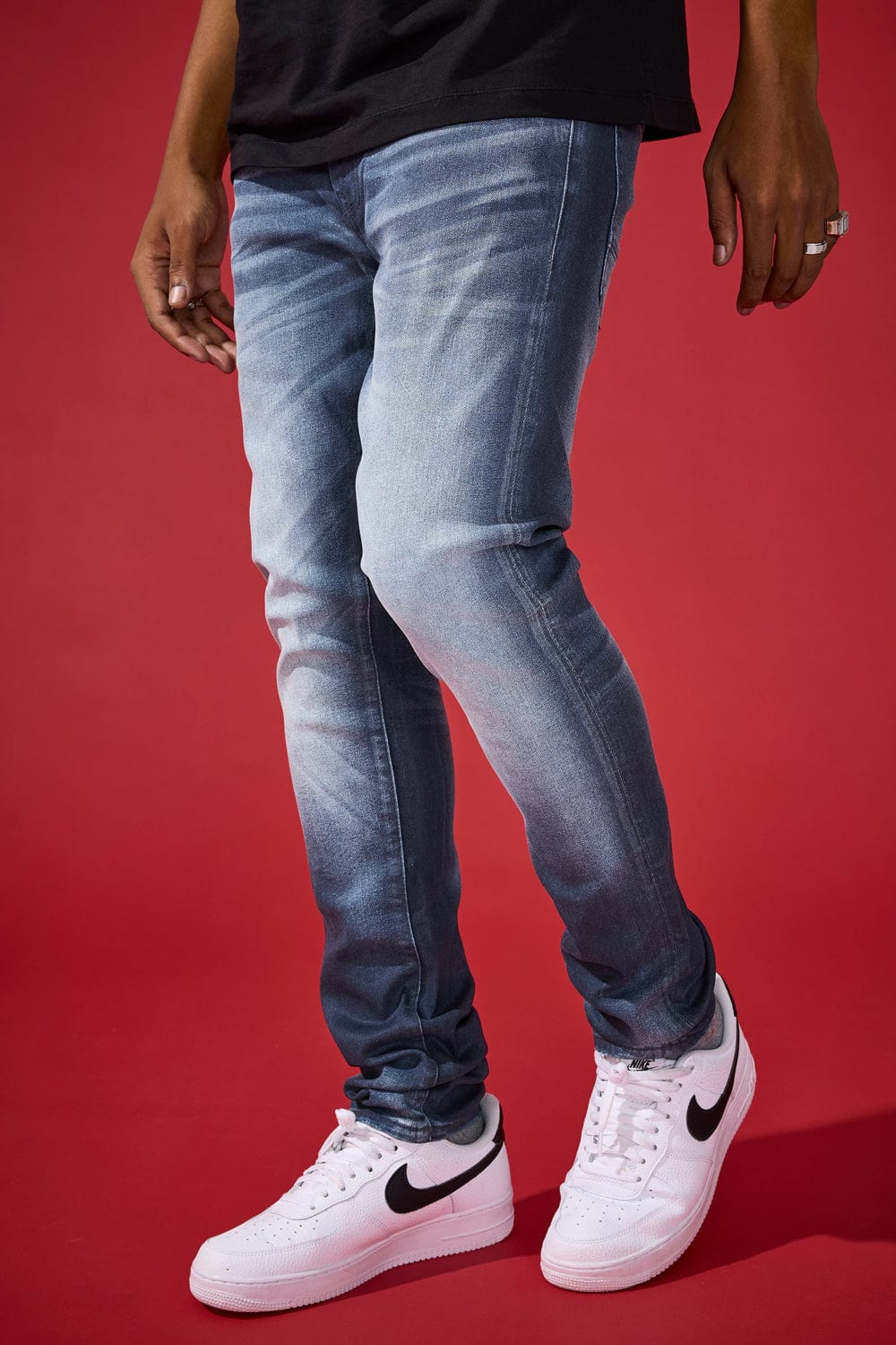 Jordan Craig Slim Taper Fit - Teflon Don Denim - Sean Collection Clear Coated Midnight / 30/30