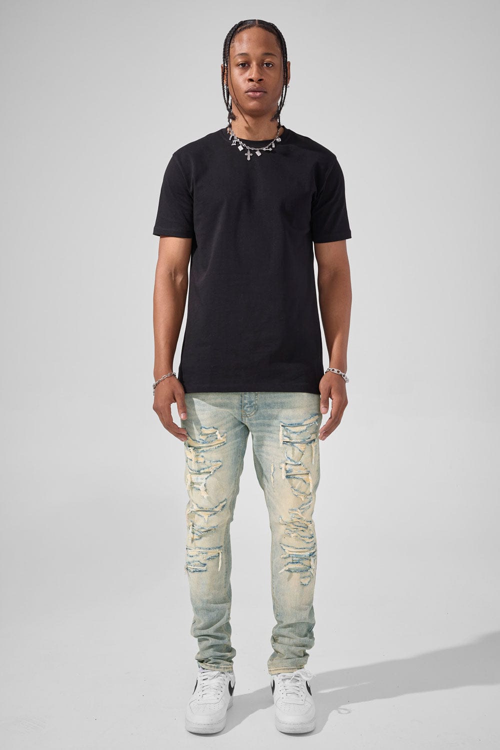 Jordan Craig Slim Taper Fit - Alkaline Denim - Sean Collection