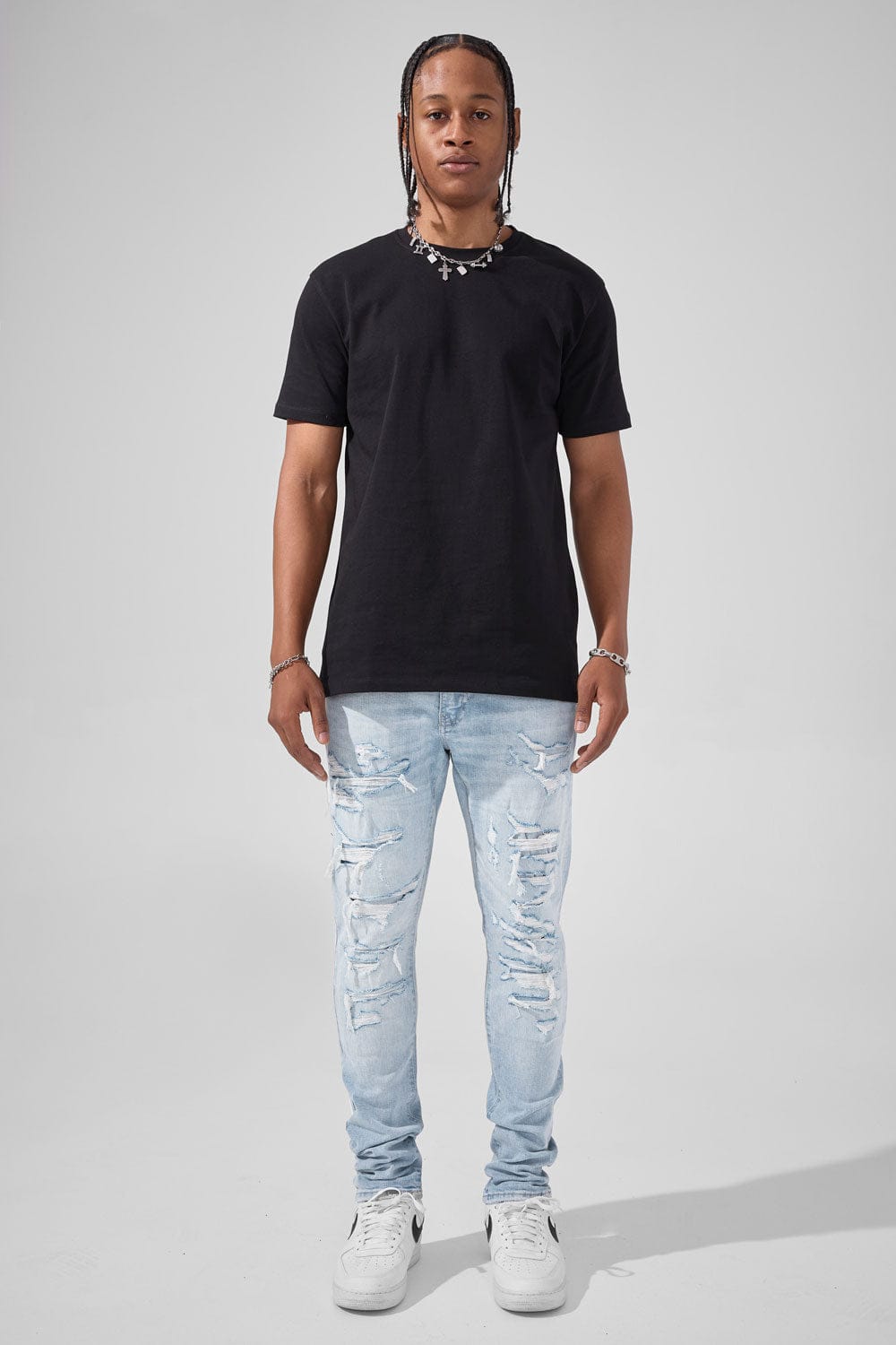 Jordan Craig Slim Taper Fit - Alkaline Denim - Sean Collection