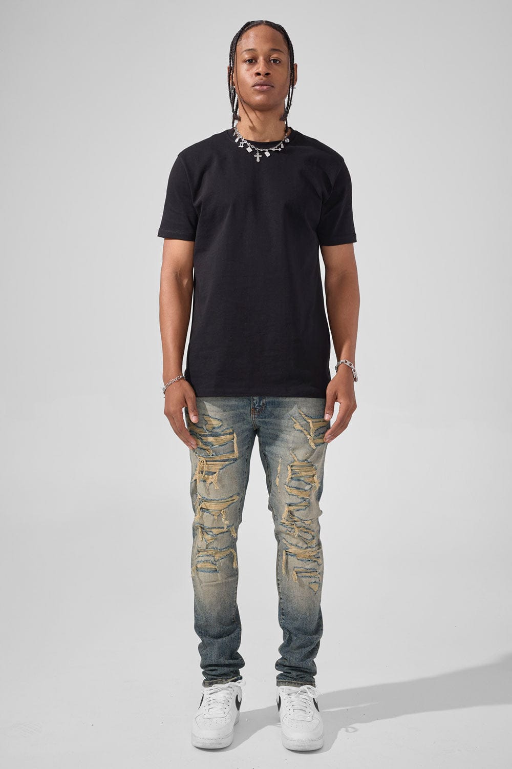 Jordan Craig Slim Taper Fit - Alkaline Denim - Sean Collection