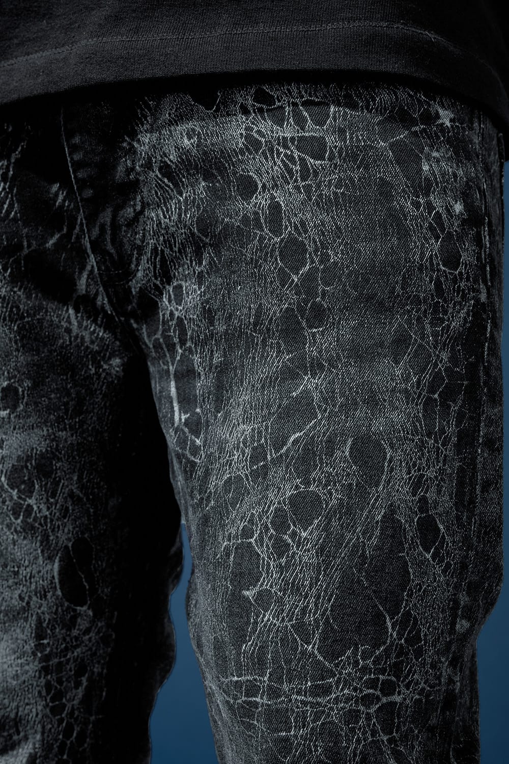 Jordan Craig Slim Taper Fit - Cracked Denim (Ice Blue) - Sean Denim