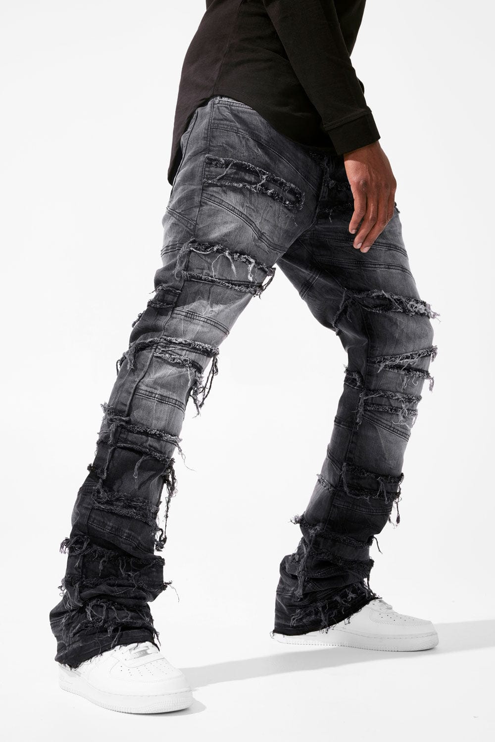 Cysm Jeans  Black Ripped Jeans - Gem