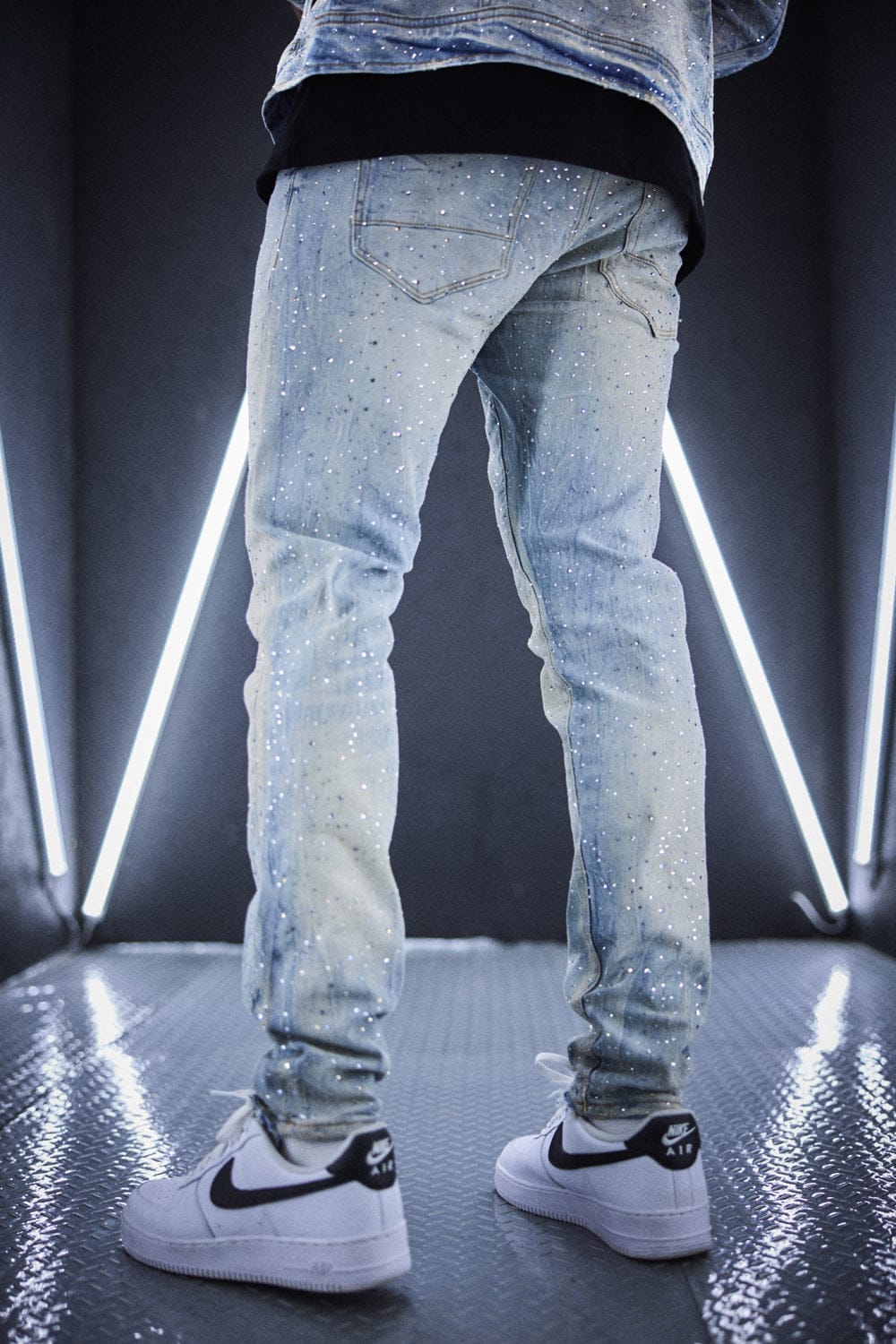PALACE DIAMOND STITCH JEAN 30インチ Ivory flows softly, and within 