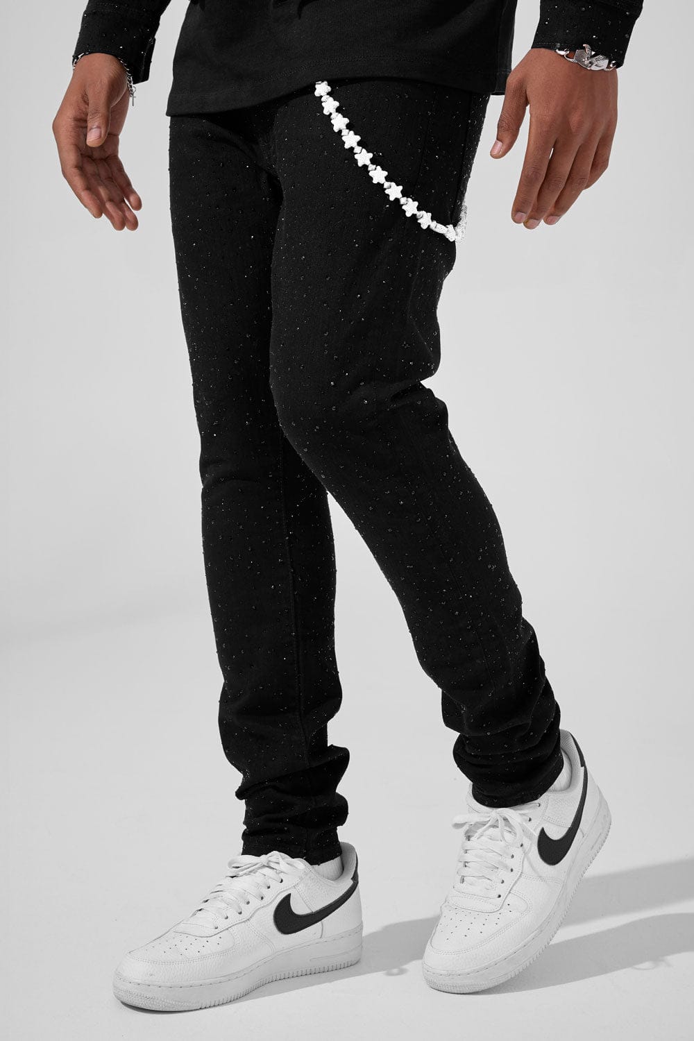 Jordan Craig Super Skinny Fit - Magic City Denim (Jet Black) - Martin Collection Jet Black / 28 / 32