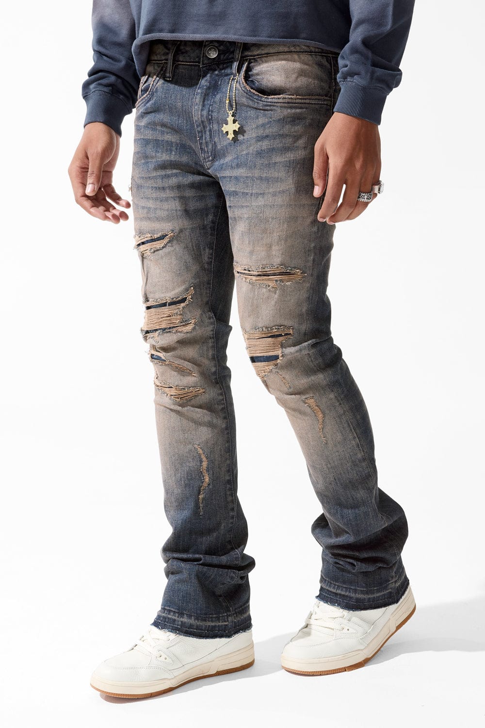 Martin Stacked - York Denim