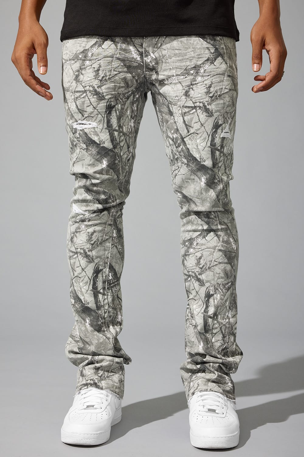 Jordan Craig Super Skinny Stacked - Deployment Twill Pants - Martin Stacked Collection Deadwood / 28