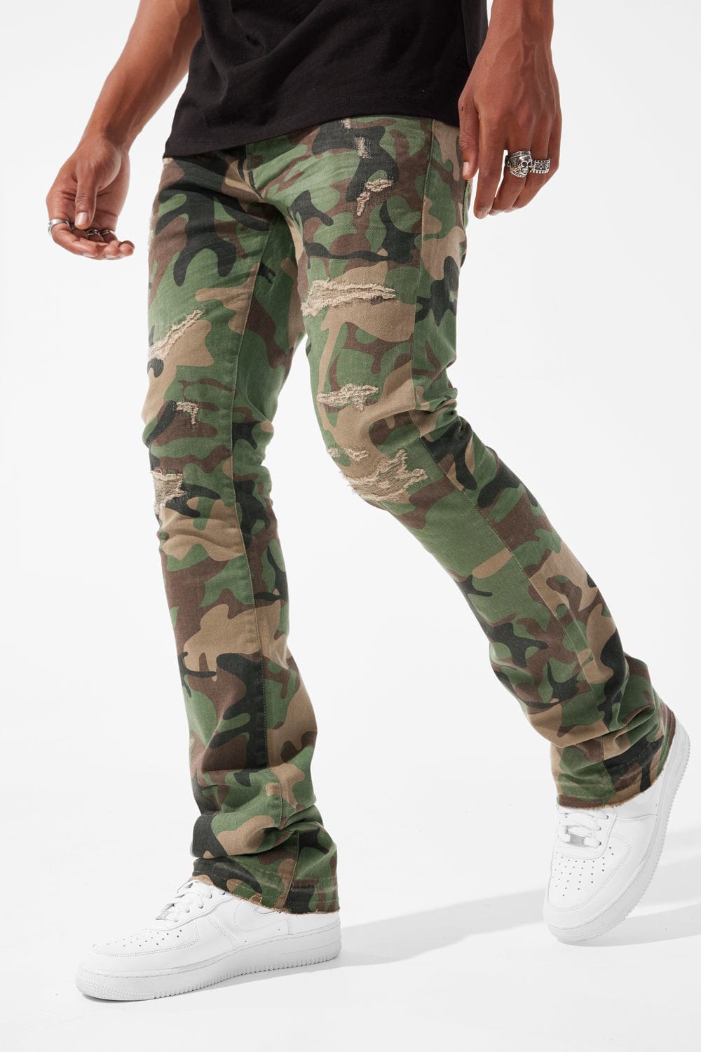 Jordan Craig Martin Stacked - Tribeca Twill Pants (Vintage Camo) 30 / Vintage Camo
