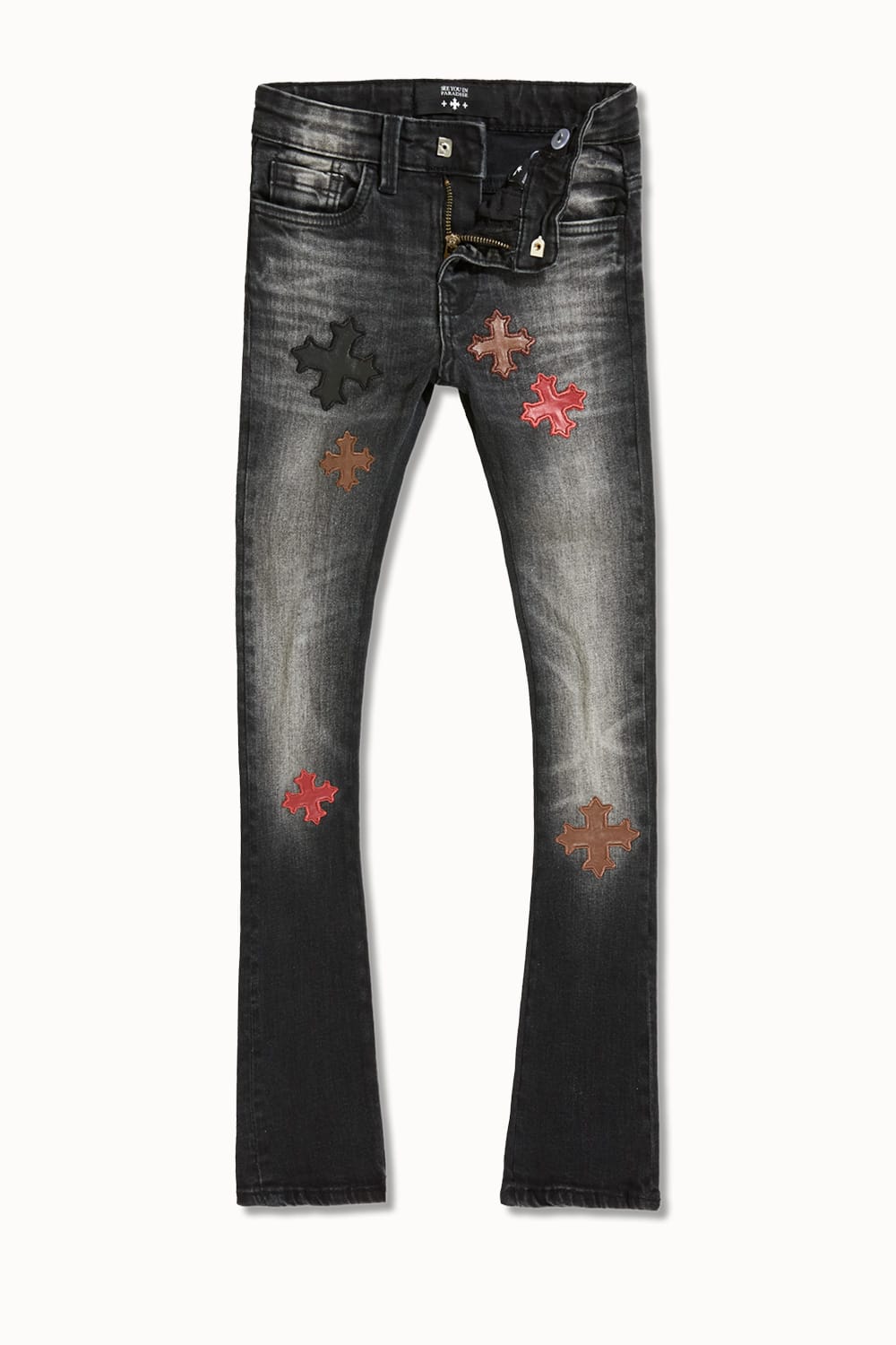 JC Kids Kids Reckoning Stacked Denim Black Shadow / 4