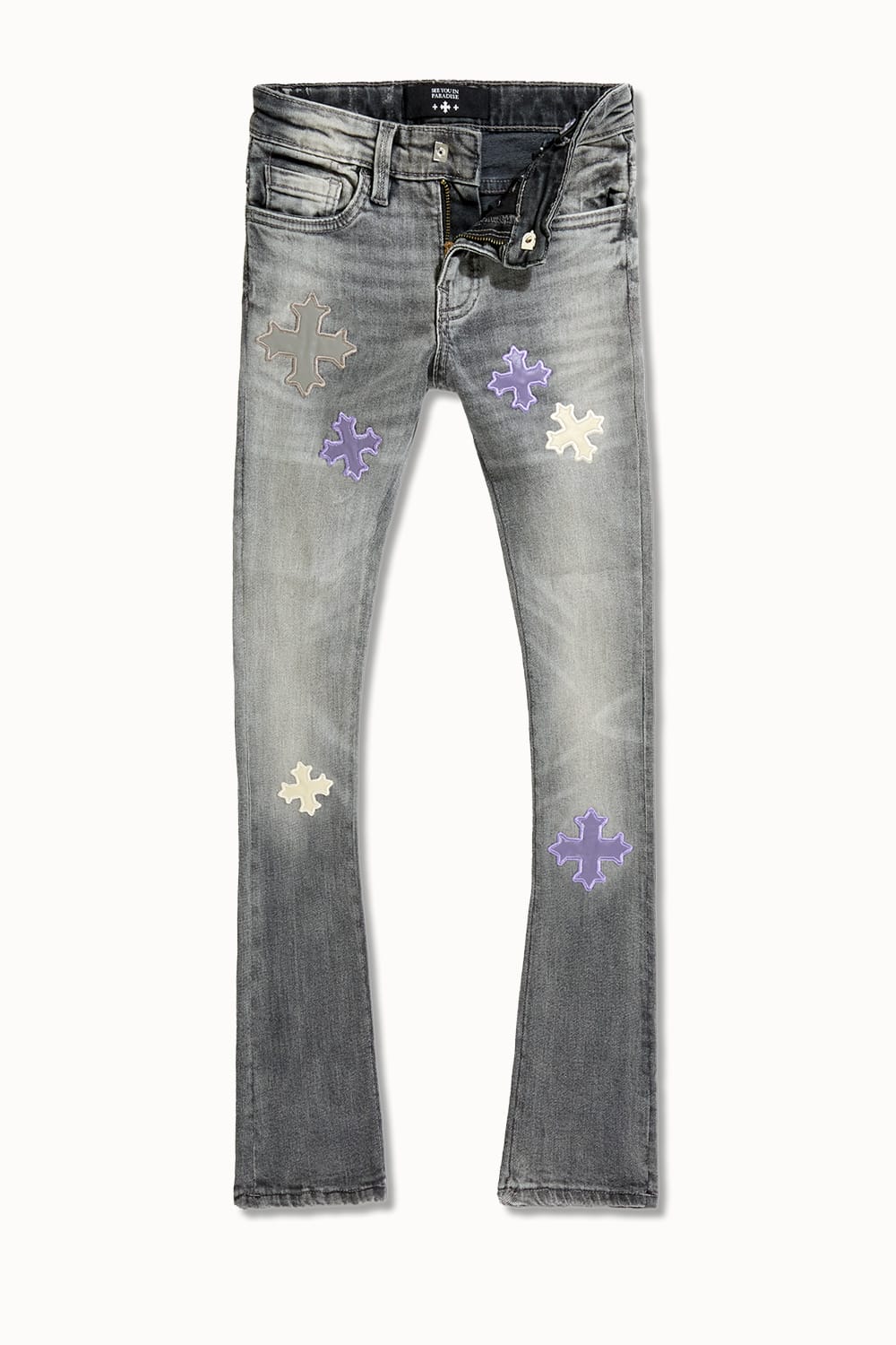 JC Kids Kids Reckoning Stacked Denim Smoked Grey / 4
