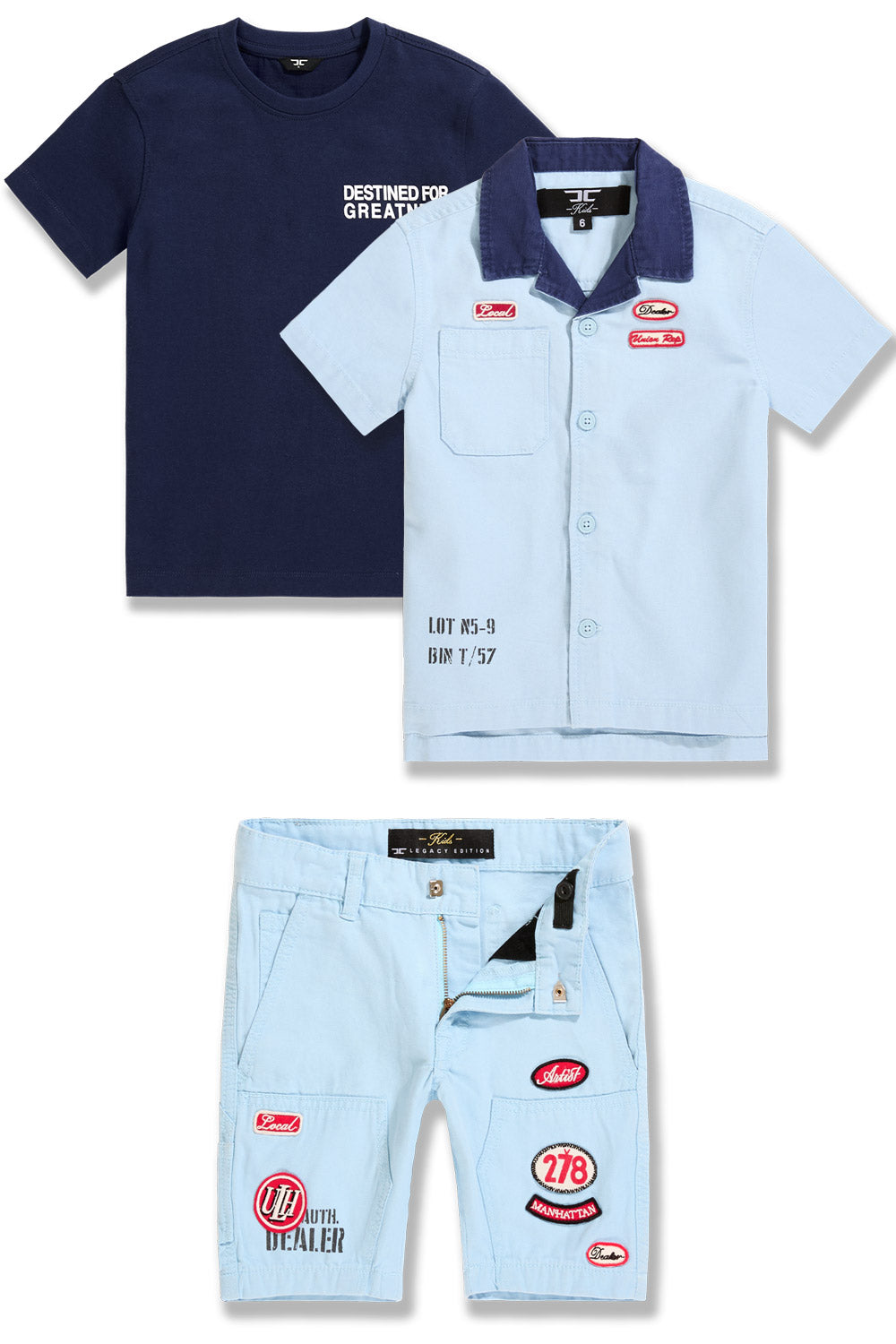 Kids Blueprint 3 Pack (Service Blue)