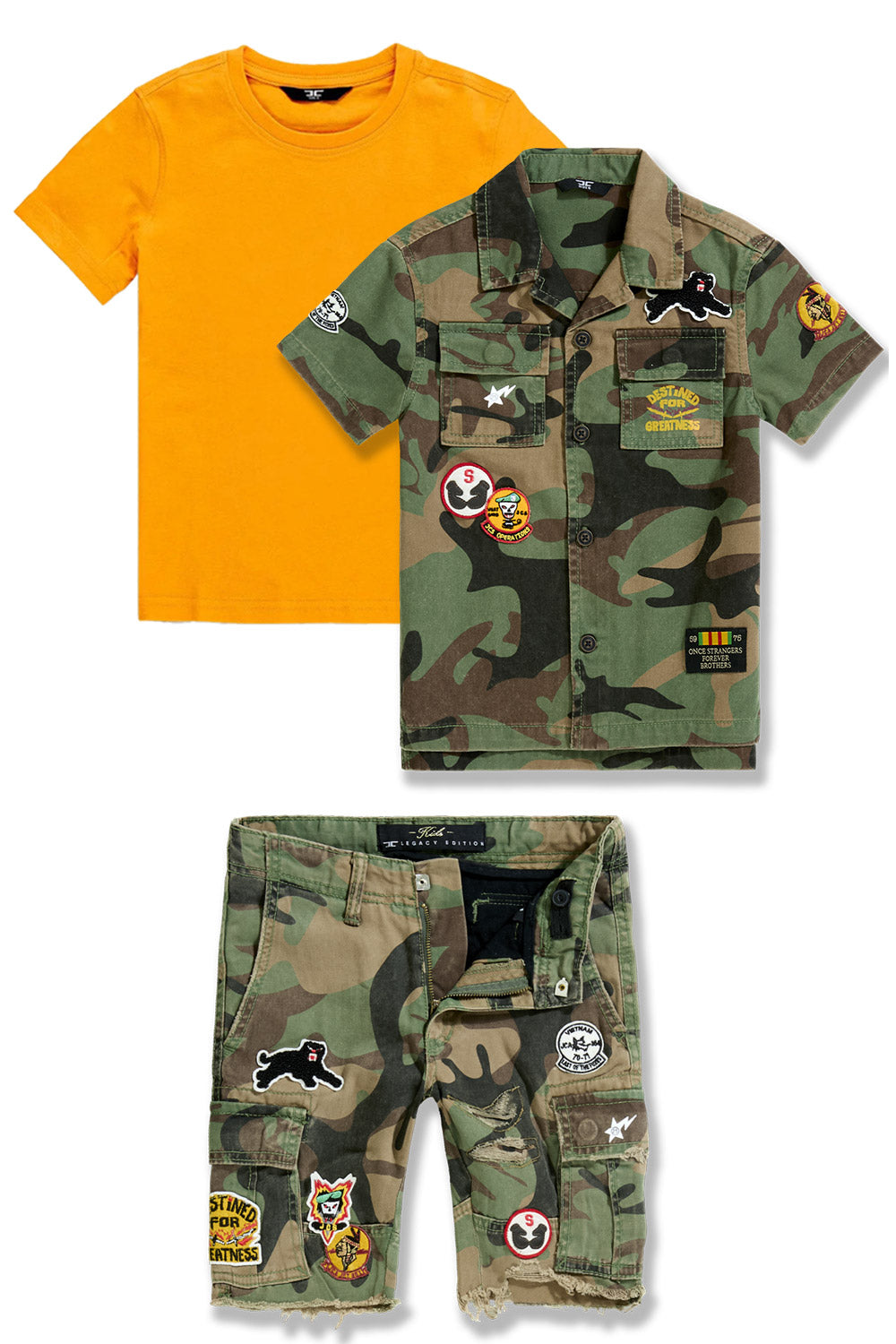 Kids Rambo 3 Pack (Vintage Camo)