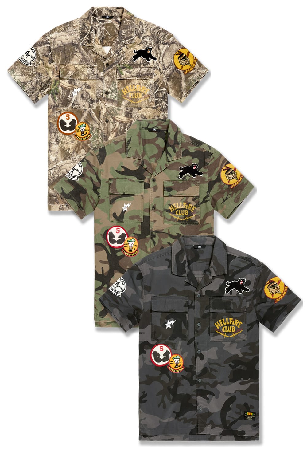 JC Kids Kids War Angel Work Shirt 3 Pack 2