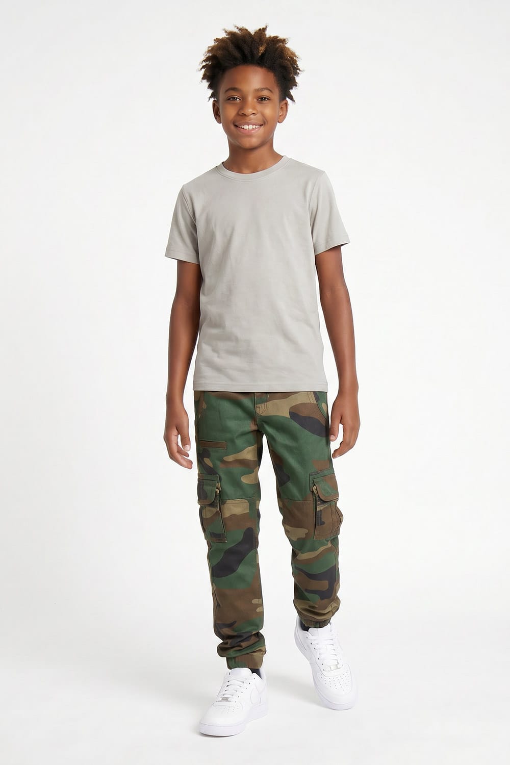 JC Kids Kids OG Camo Cargo Pants (Classic Woodland)