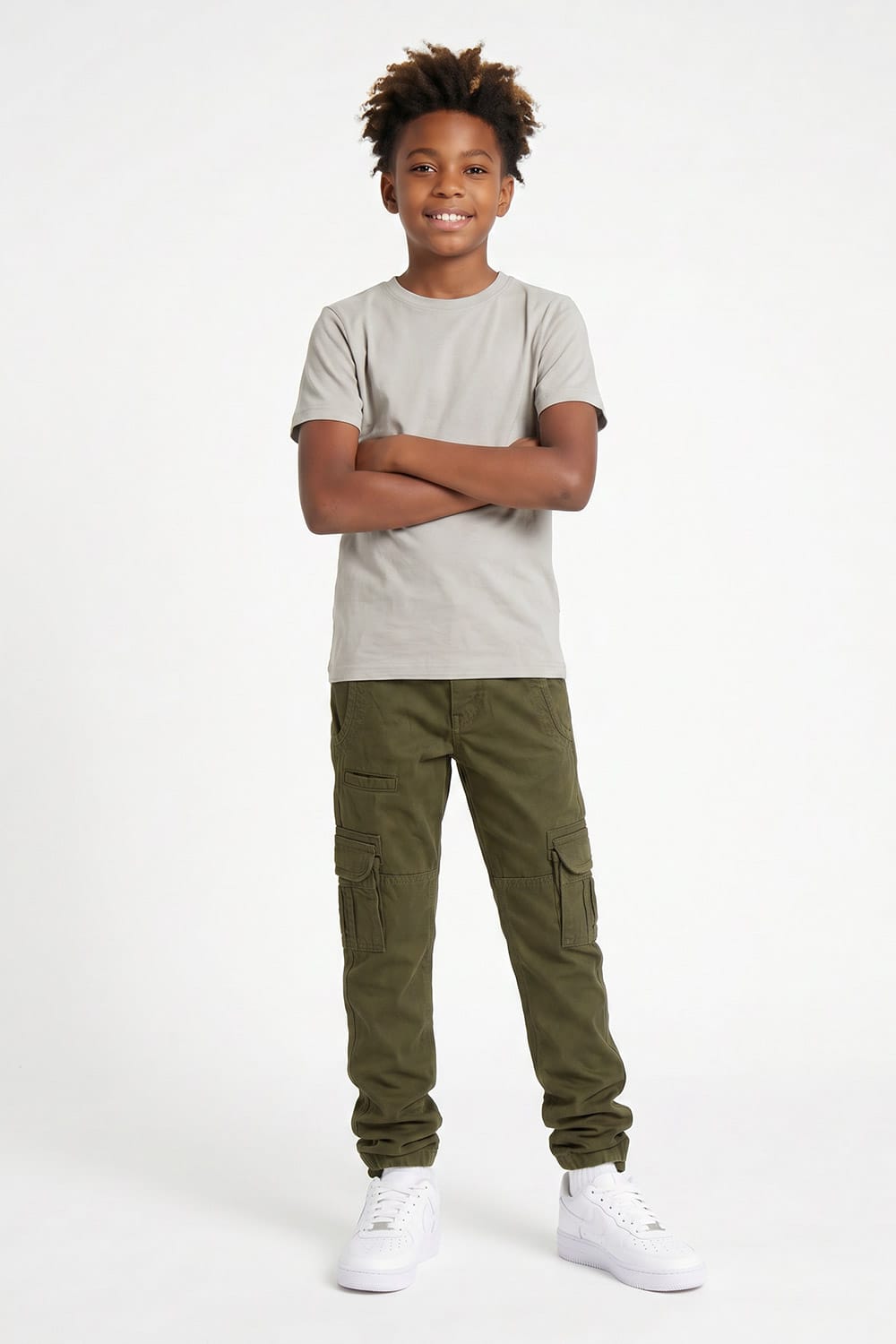 JC Kids Kids OG Cargo Pants (Army Green)