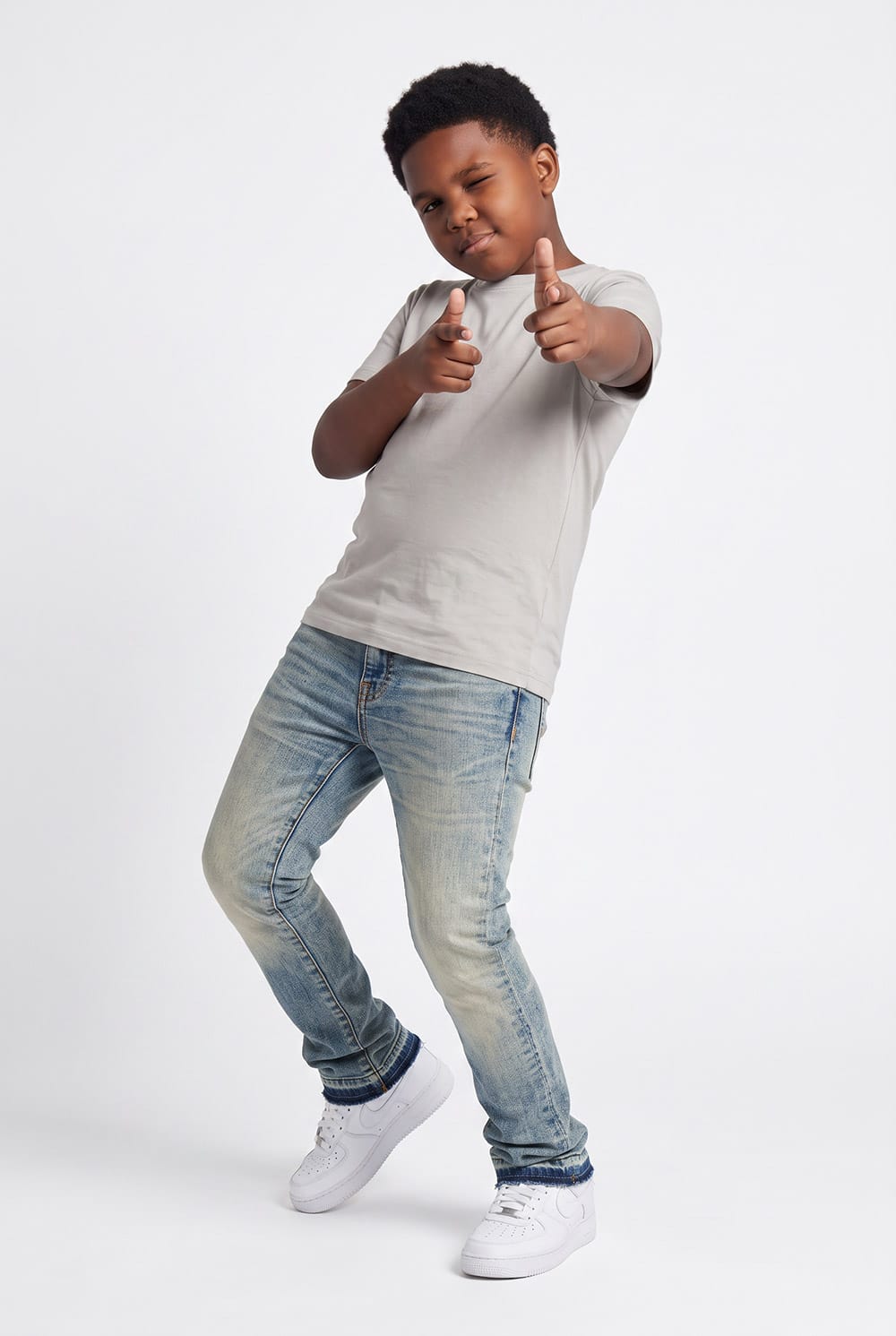 JC Kids Kids Stacked Slauson Denim