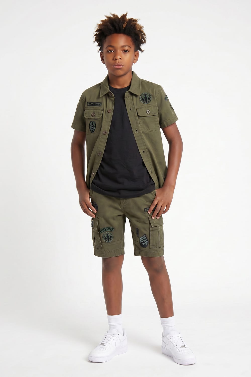 JC Kids Kids Rambo 3 Pack (Army Green)