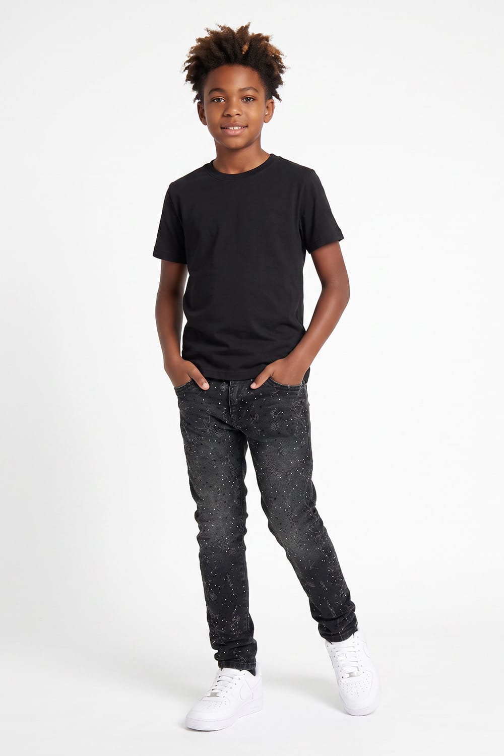 JC Kids Kids Constellation Denim (Black Shadow)