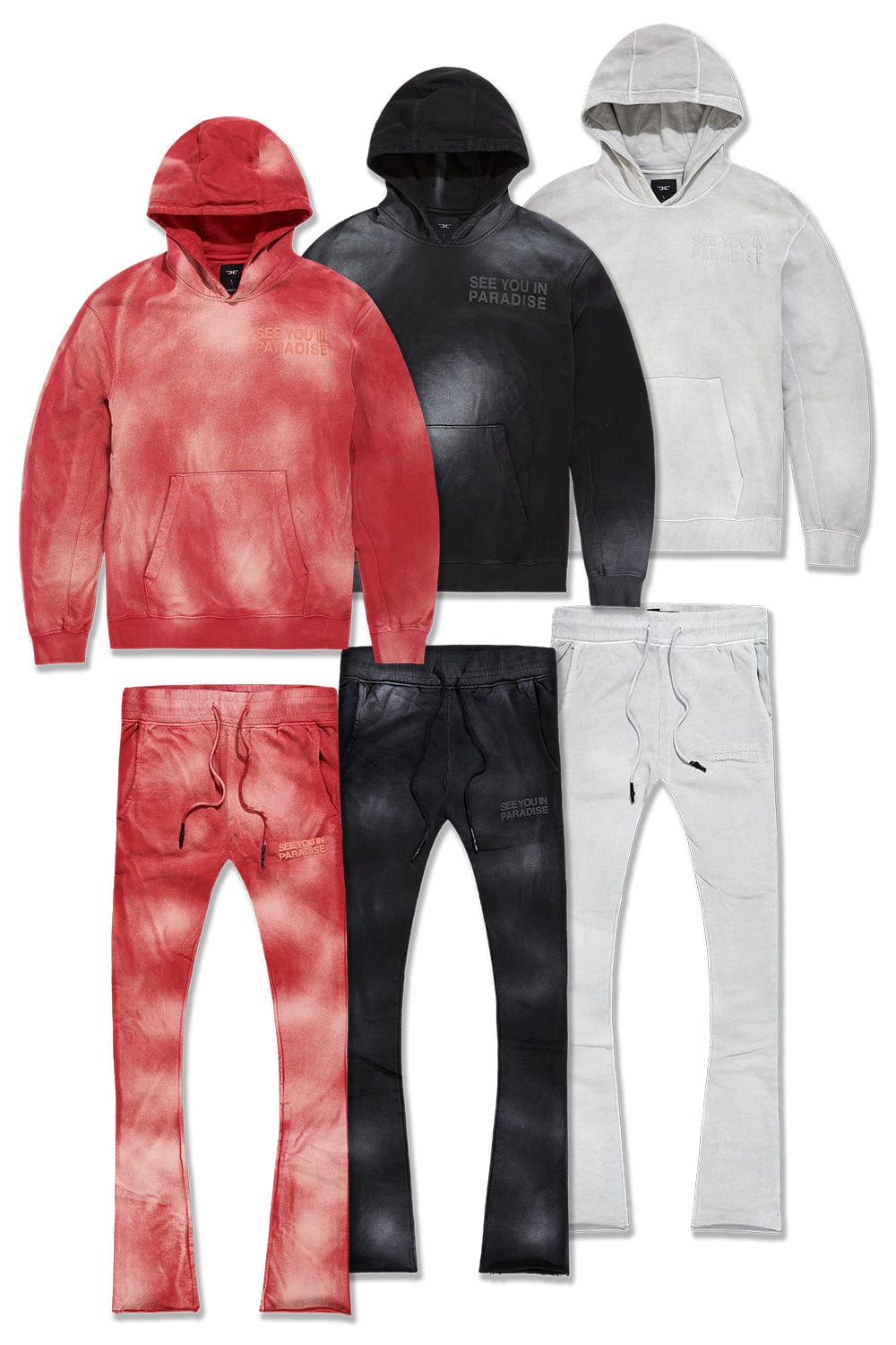 Jordan Craig Paradise Washed Sweatsuit 3 Pack #1 S