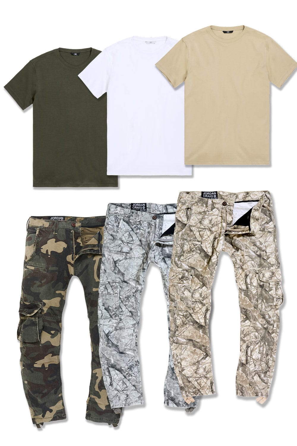 Jordan Craig Premium Tee X Camo 6 Pack TOP: SMALL | BOTTOM : 30/30