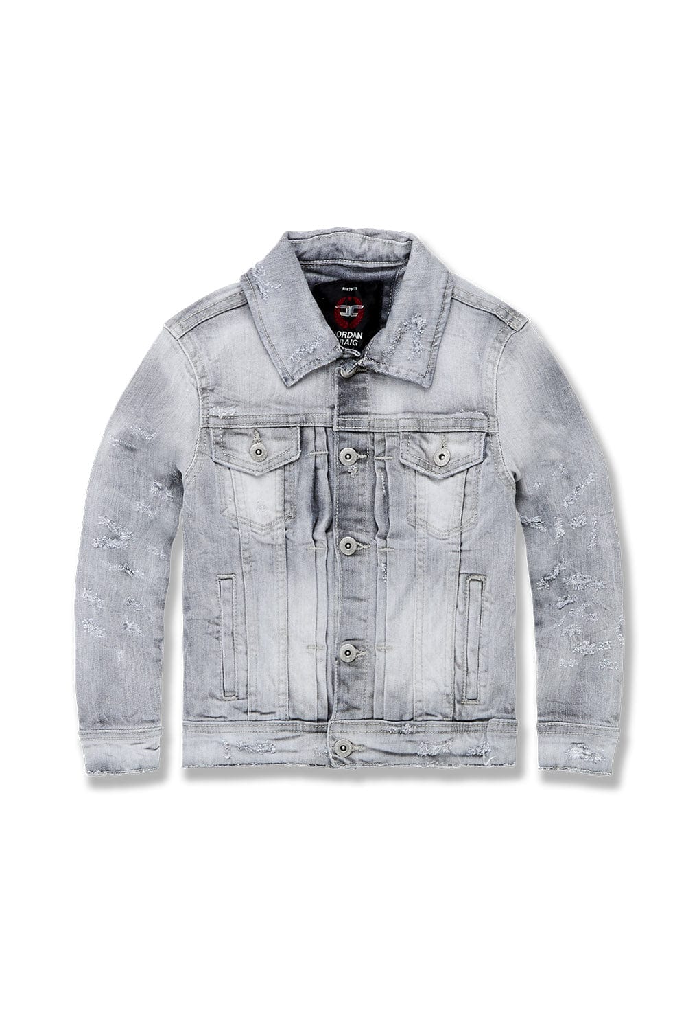 JC Kids Kids Hamilton Denim Trucker Jacket (Cement Wash) Cement Wash / 2