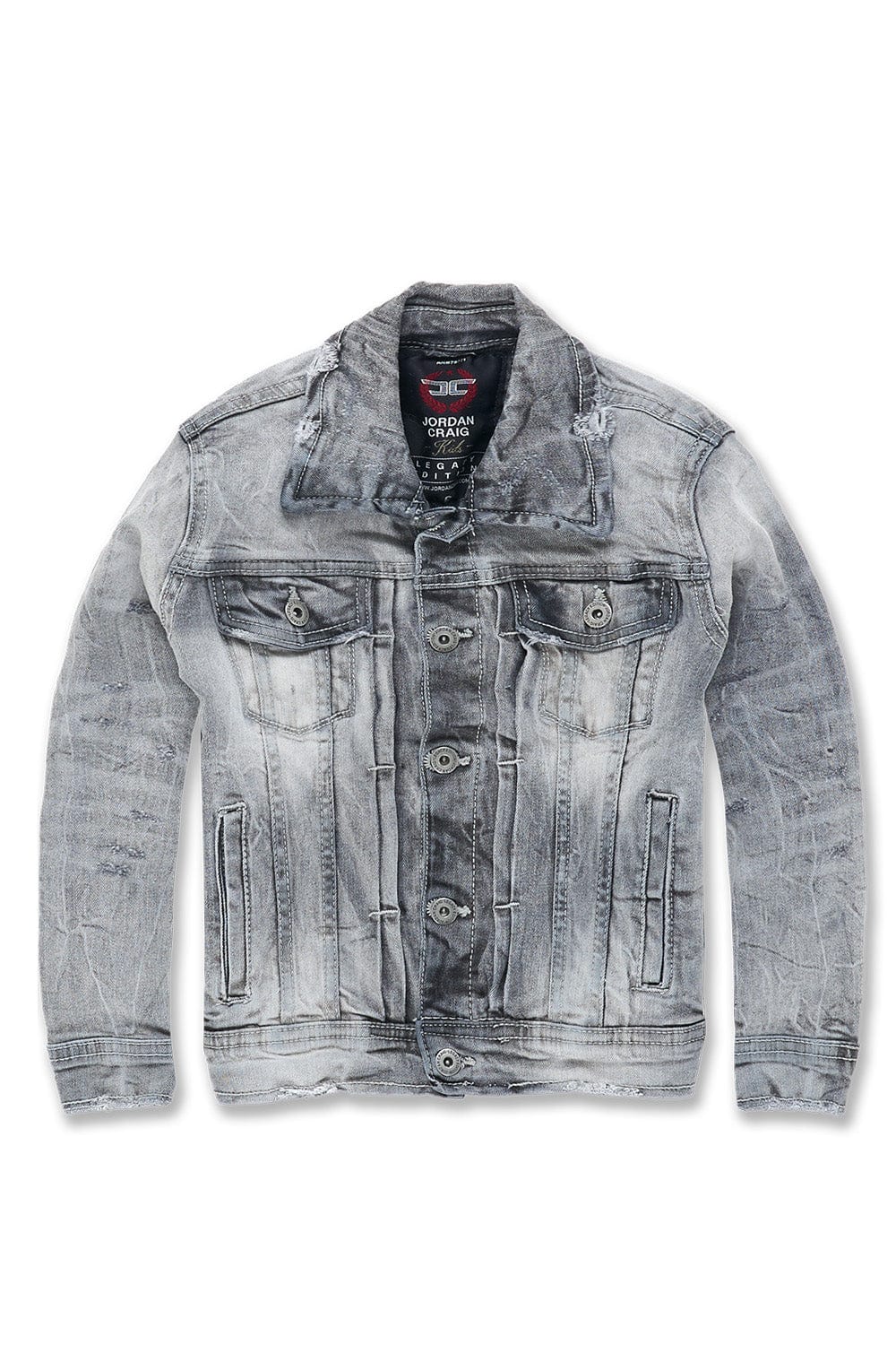 JC Kids Kids Bayside Denim Trucker Jacket Arctic Grey / 2