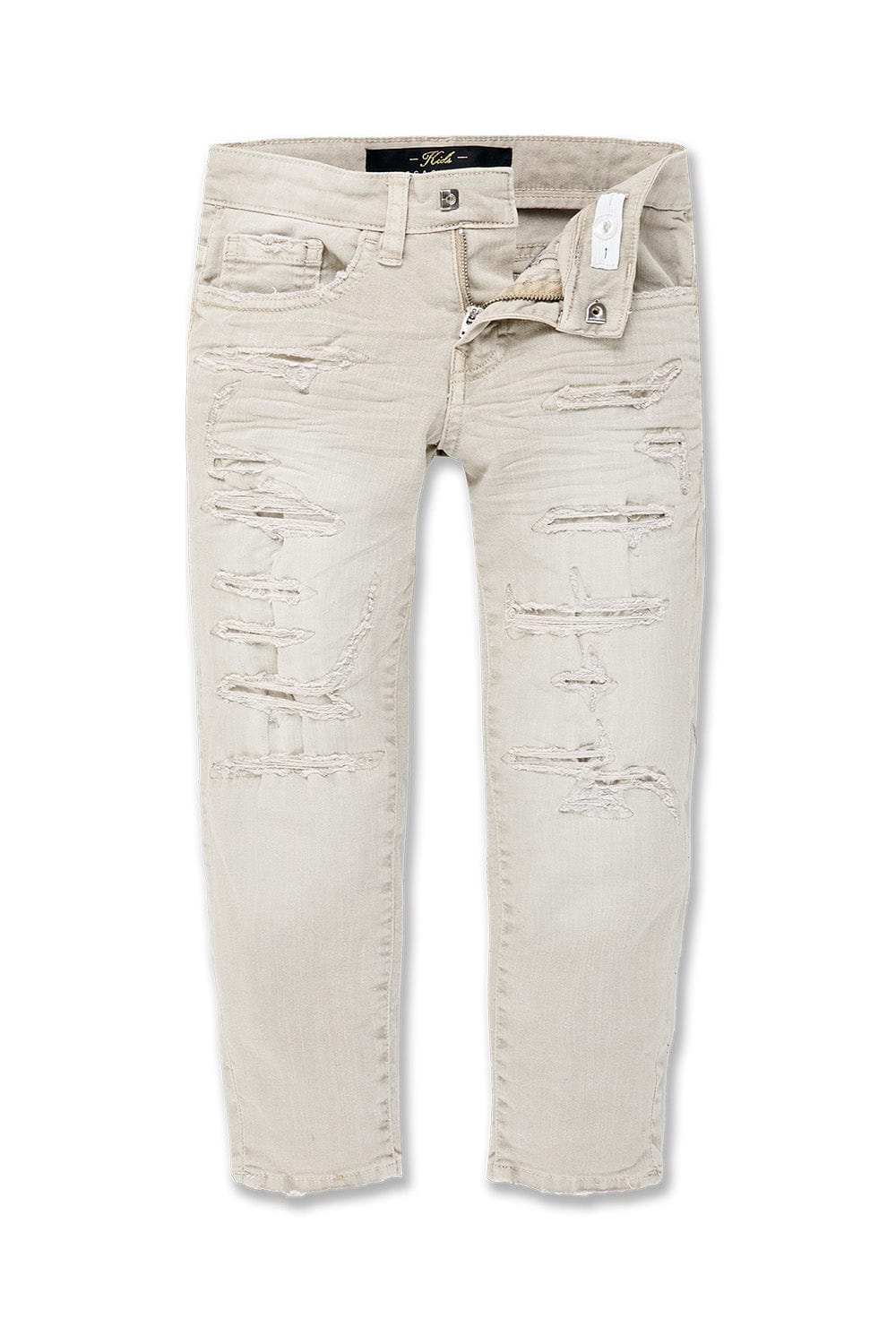 JC Kids Kids Tribeca Twill Pants (Cream Cloud) Cream Cloud / 2