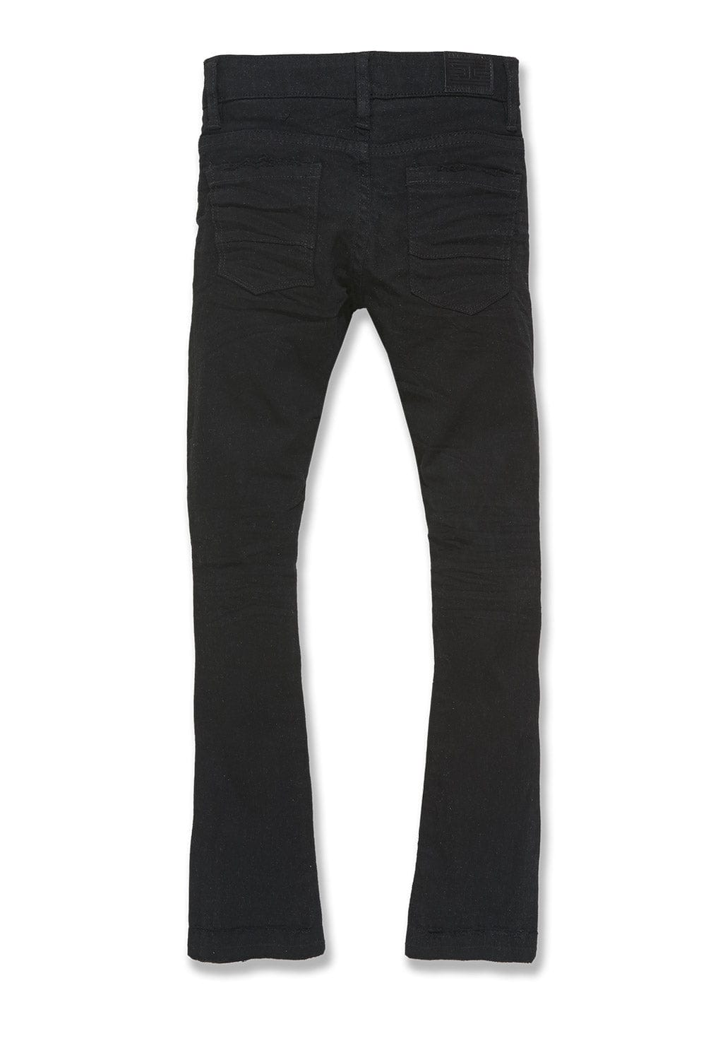 JC Kids Kids Stacked Tribeca Twill Pants (Black)