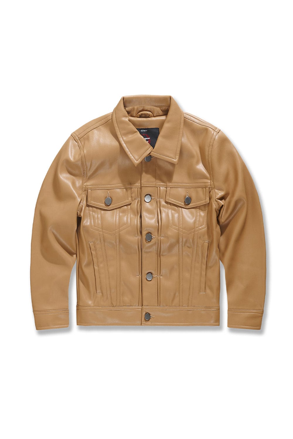 JC Kids Kids Thriller Trucker Jacket (Mocha) 2 / Mocha