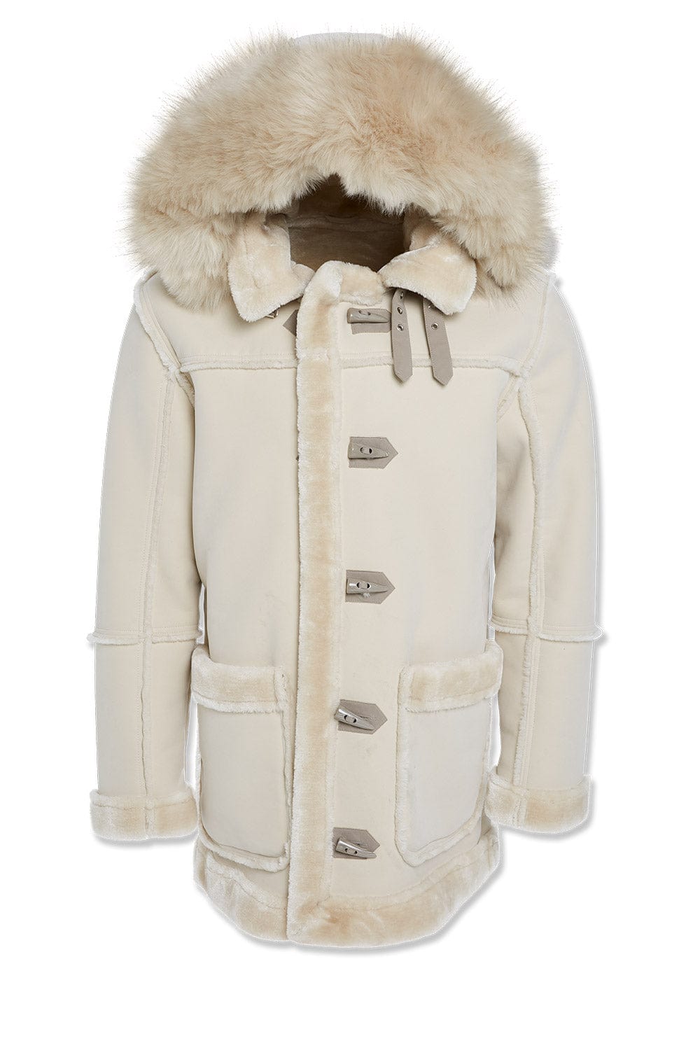 Big Men s Denali Shearling Jacket Arctic Wolf