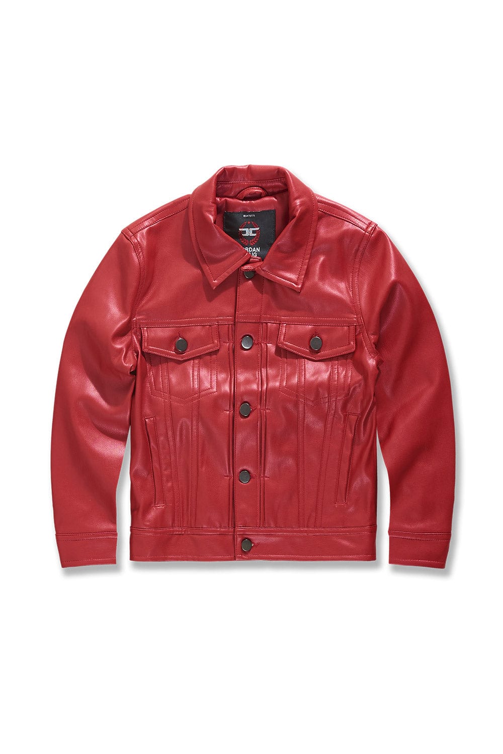 JC Kids Kids Thriller Trucker Jacket (Red) 2 / Red