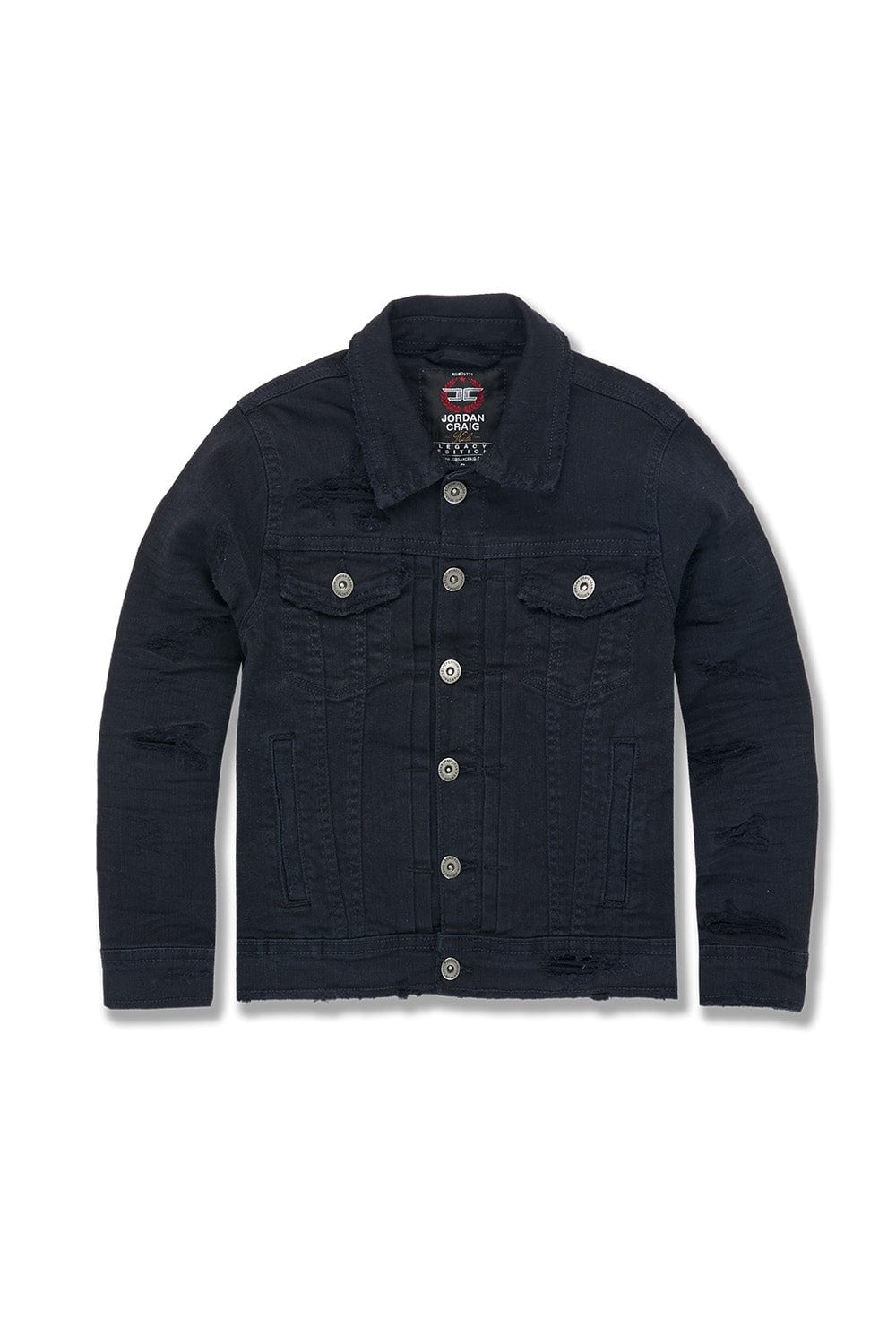 JC Kids Kids Tribeca Twill Trucker Jacket (Navy) Navy / 2
