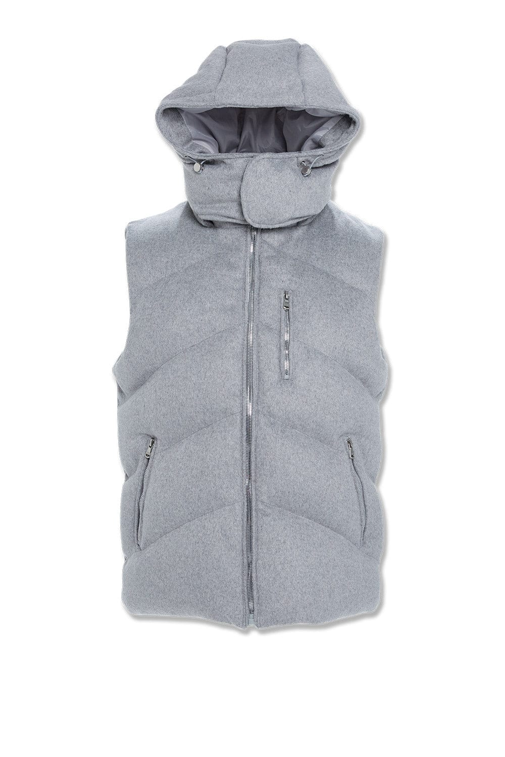 Light grey sale puffer vest