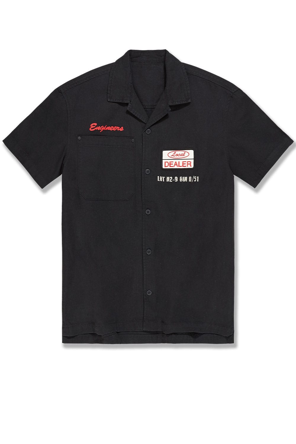 Jordan Craig The Re-Up Mechanic Shirt Black / S