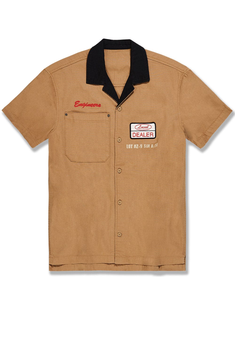 Jordan Craig The Re-Up Mechanic Shirt Wheat / S