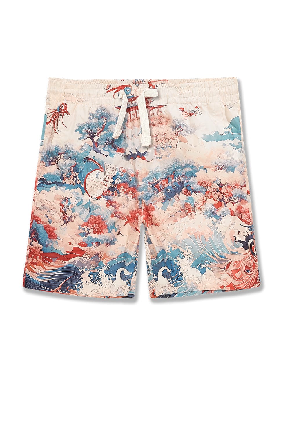 JC Kids Kids Ibiza Lounge Shorts (Coral) 2 / Coral