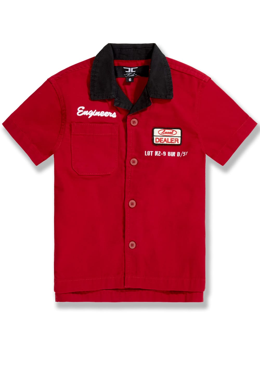 JC Kids Kids The Re-Up Mechanic Shirt Red / 2