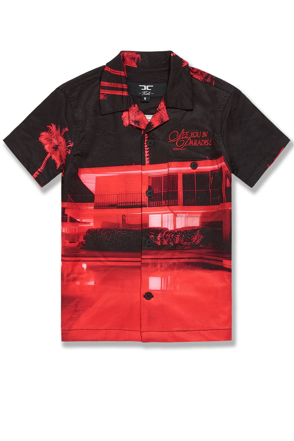 JC Kids Kids Wanderlust Party Shirt Midnight / 2