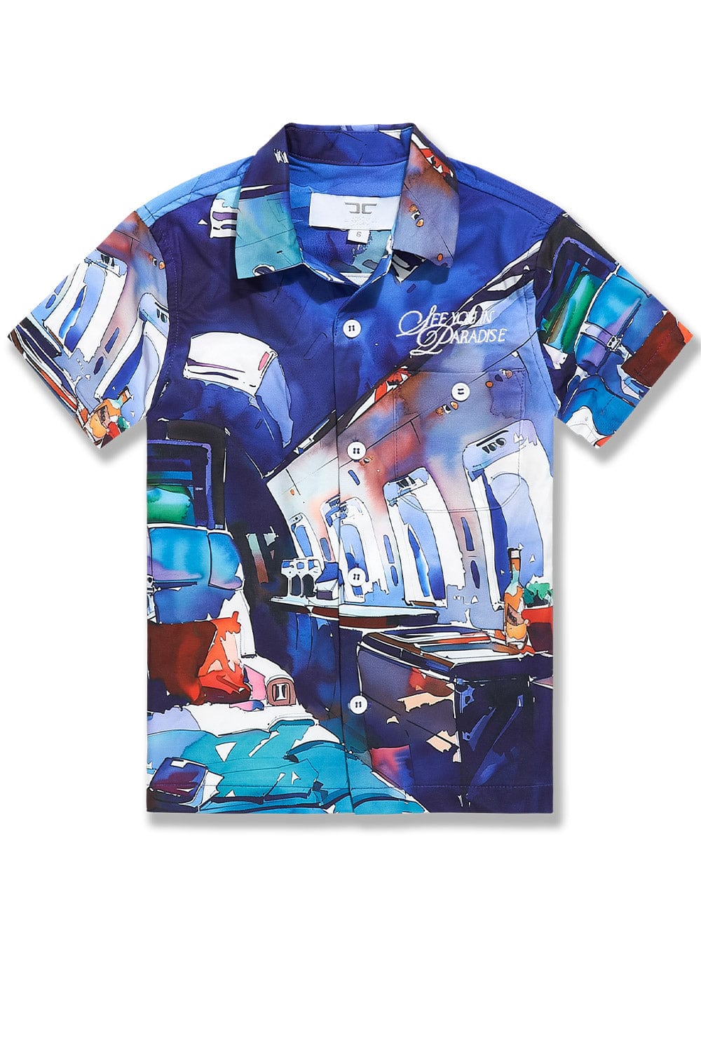 JC Kids Kids Wanderlust Party Shirt Mogul / 2