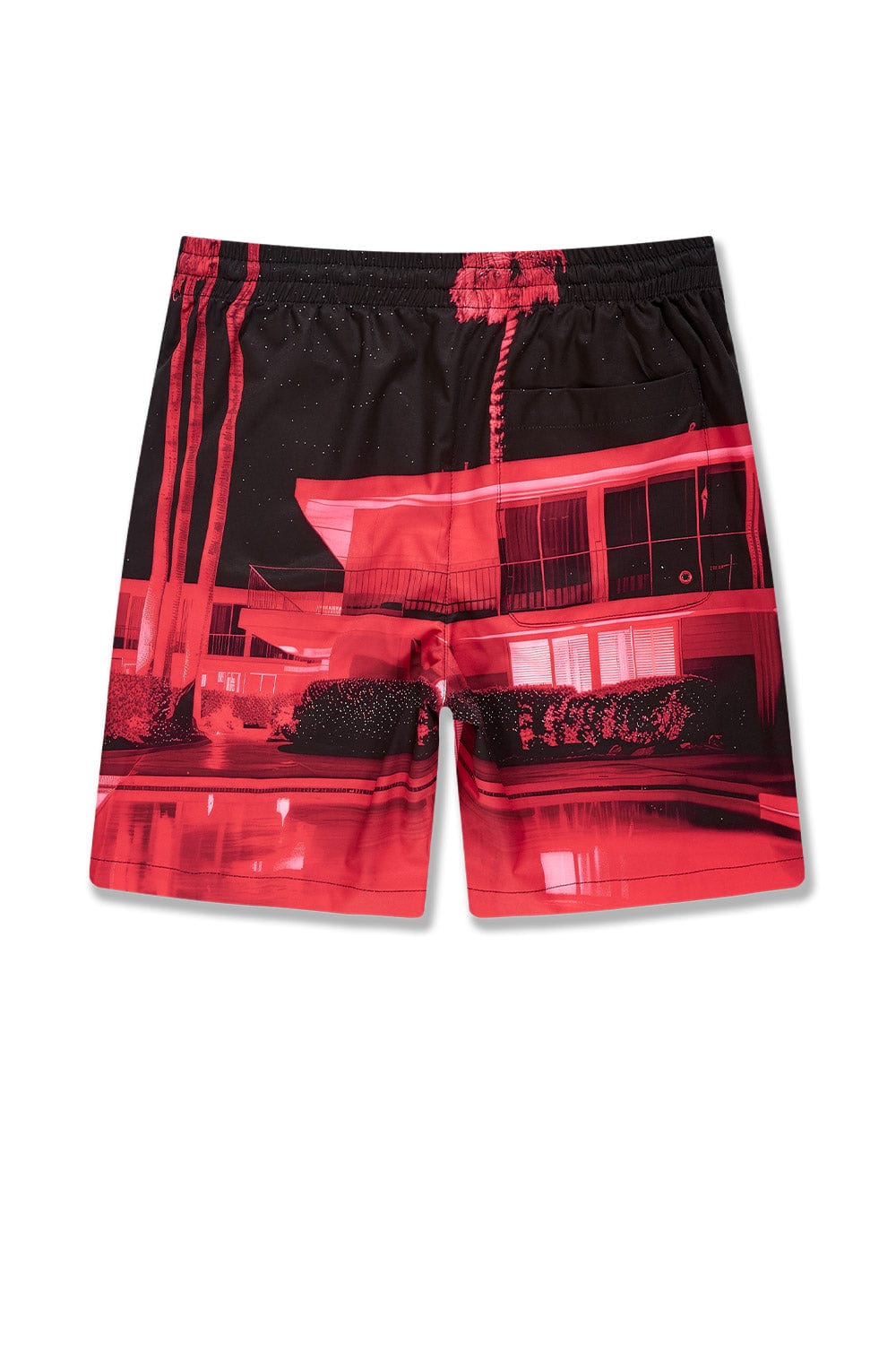 JC Big Men Big Men's Retro Wanderlust Party Shorts