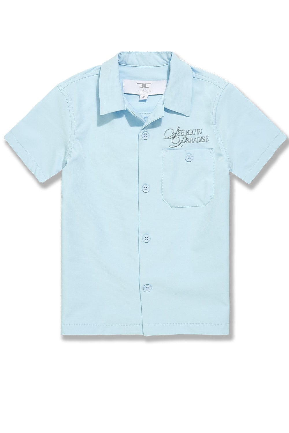 JC Kids Kids Oakland Mechanic S/S Shirt Sky Blue / 2