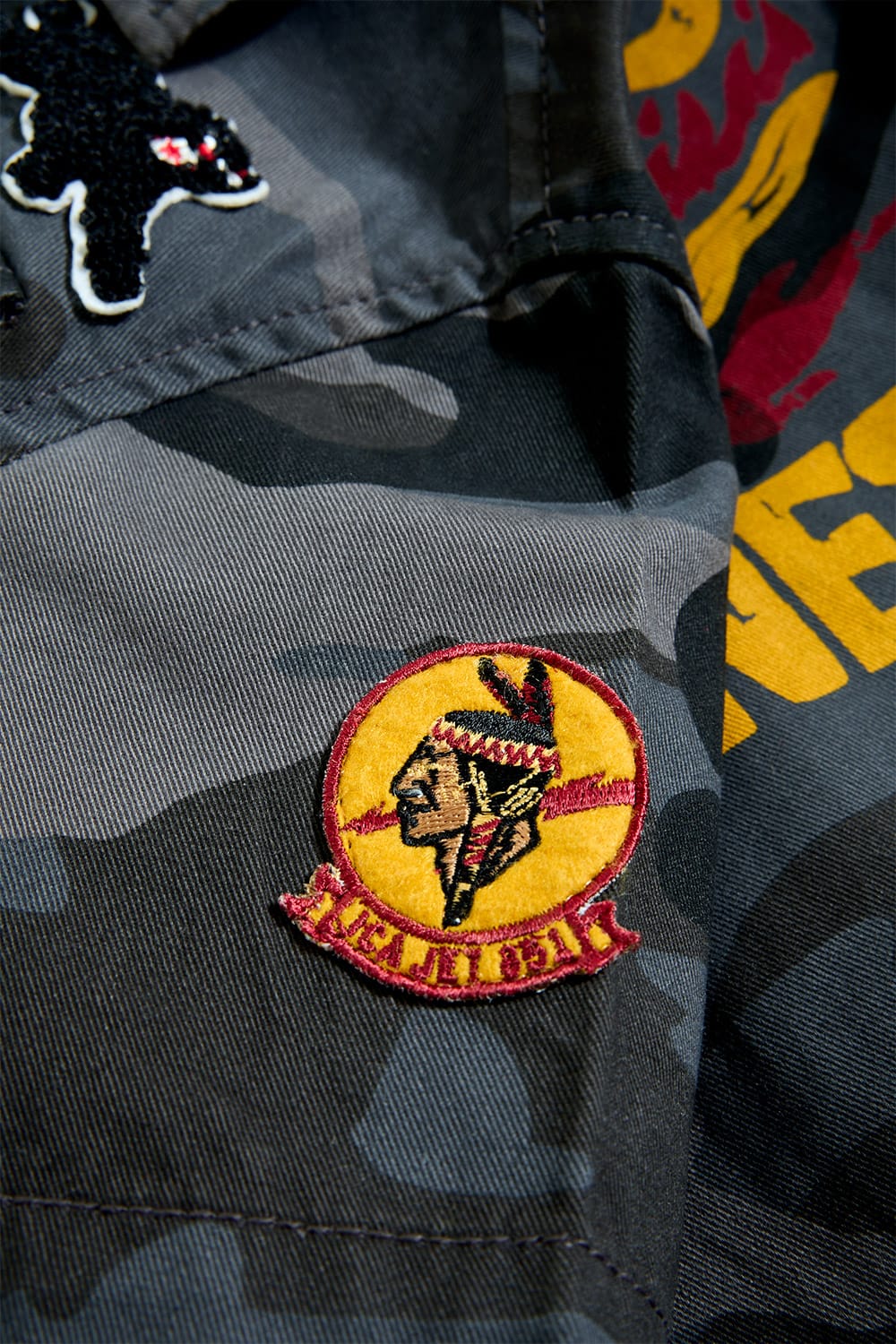JC Kids Kids War Angel Work Shirt (Black Camo)