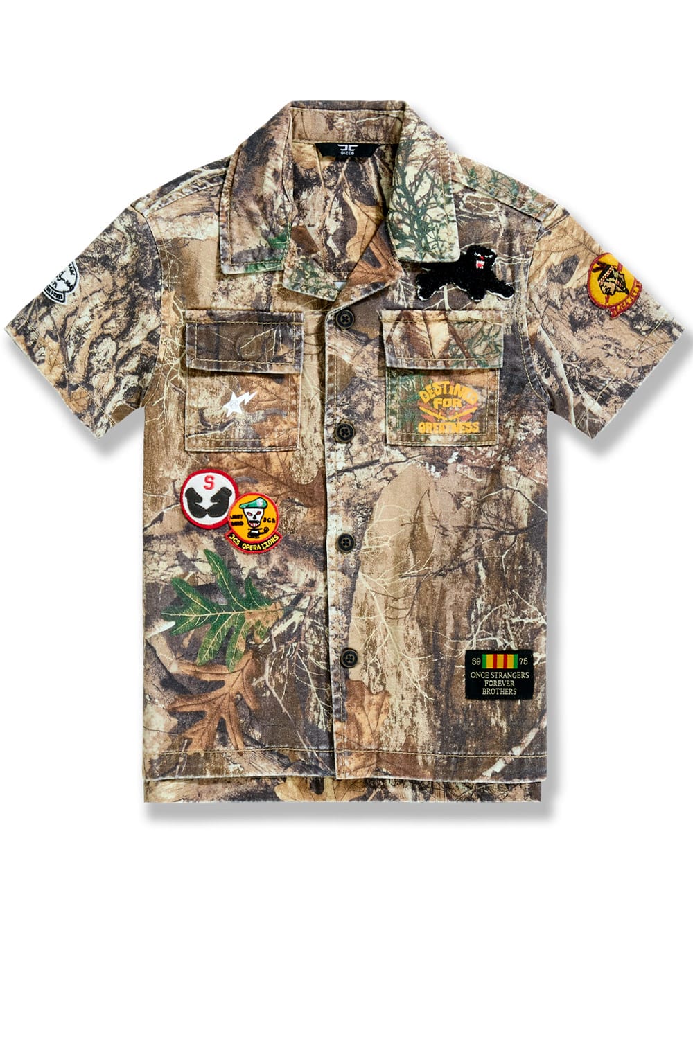 JC Kids Kids War Angel Work Shirt (Hunter Camo) Hunter Camo / 2