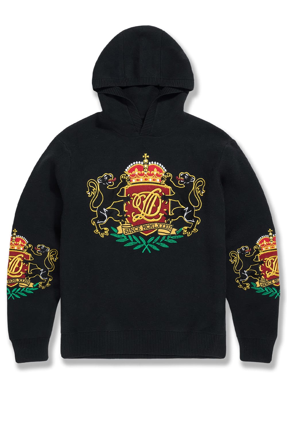 Jordan Craig Heritage Pullover Knit Sweatshirt Black / S
